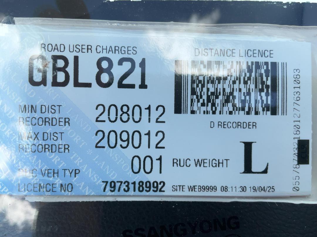 Photo '19' of Ssangyong Korando SPR