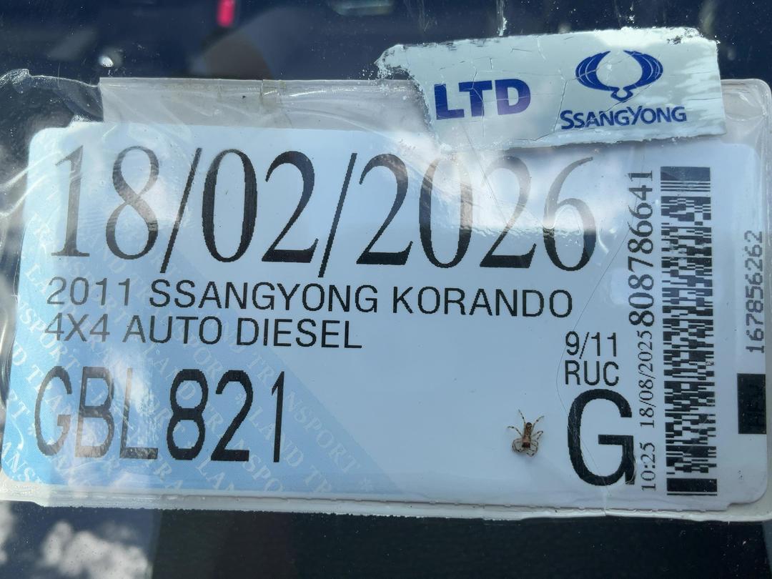 Photo '20' of Ssangyong Korando SPR