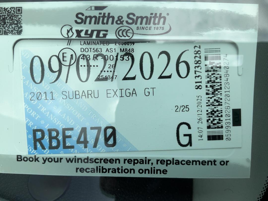 Photo '19' of Subaru Exiga GT