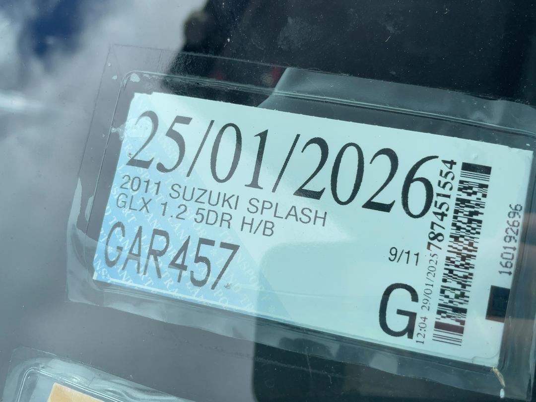 Photo '3' of Suzuki Splash GLX