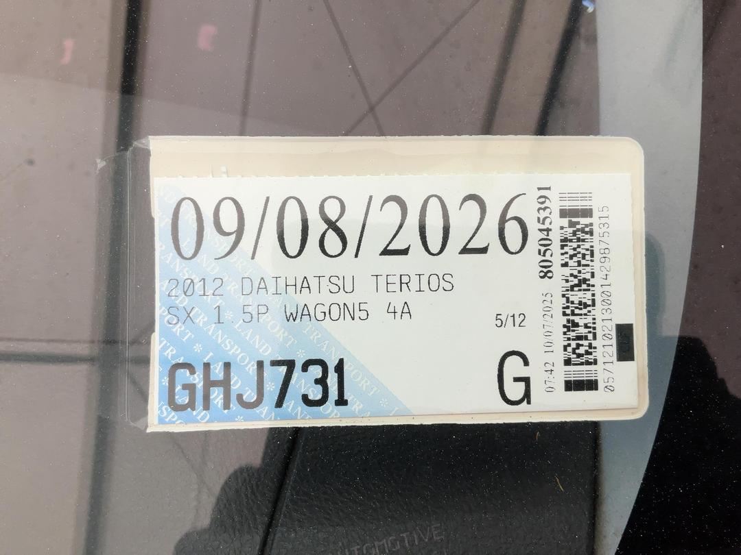 Photo '16' of Daihatsu Terios SX Photo '16' of Daihatsu Terios SX