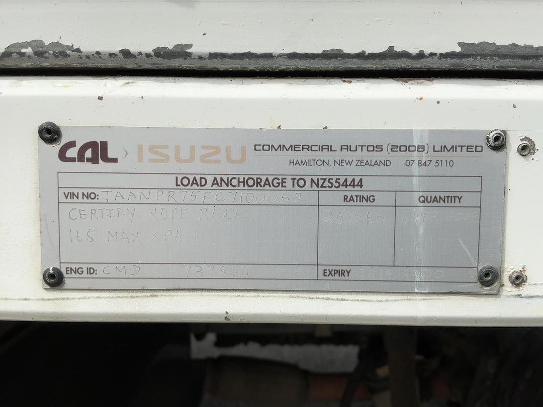 Photo '48' of Isuzu N Series NPR250S Flat Deck