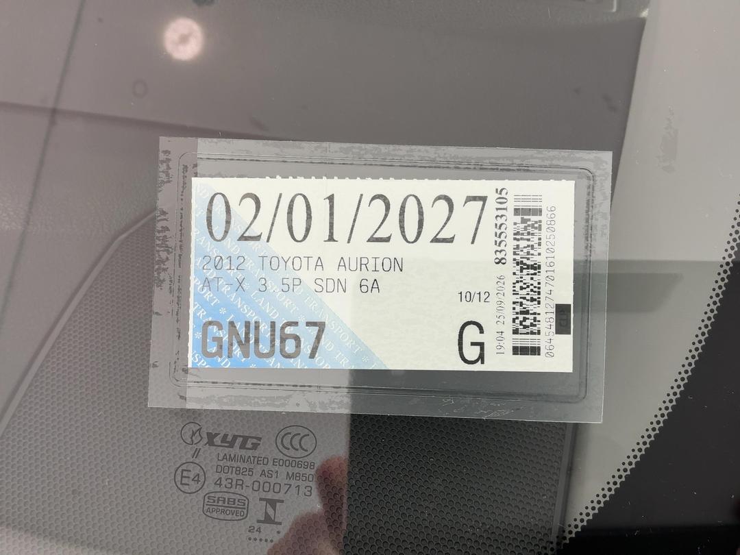 Photo '27' of Toyota Aurion