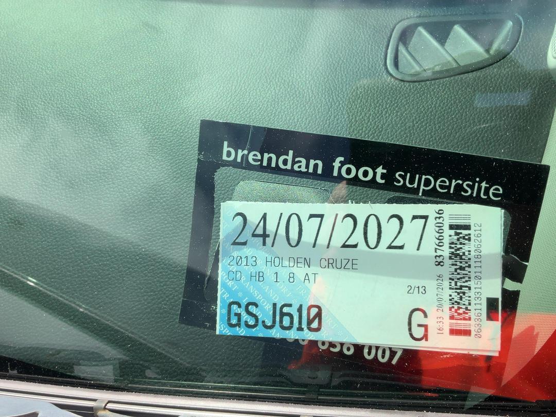 Photo '20' of Holden Cruze CD HB Photo '20' of Holden Cruze CD HB