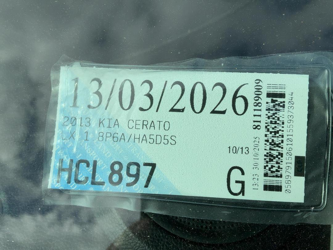 Photo '18' of KIA Cerato LX Photo '18' of KIA Cerato LX