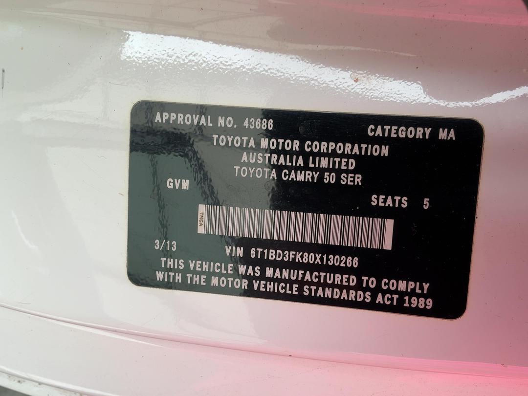 Photo '25' of Toyota Camry E Photo '25' of Toyota Camry E