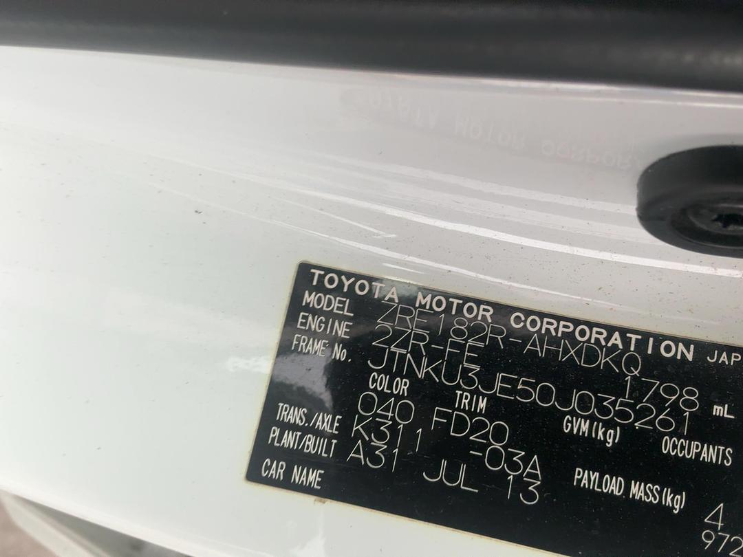 Photo '9' of Toyota Corolla GX Photo '9' of Toyota Corolla GX