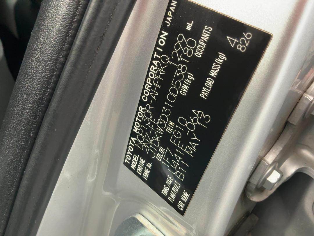 Photo '33' of Toyota Yaris YR Photo '33' of Toyota Yaris YR