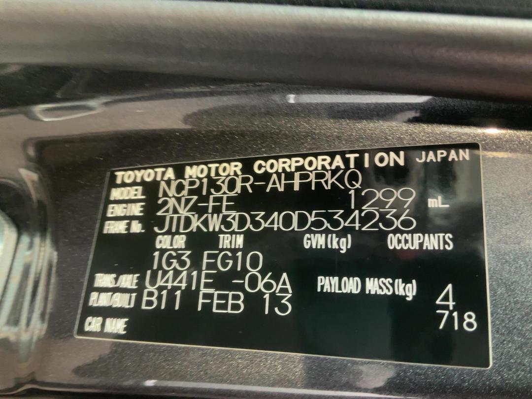 Photo '18' of Toyota Yaris YR Photo '18' of Toyota Yaris YR