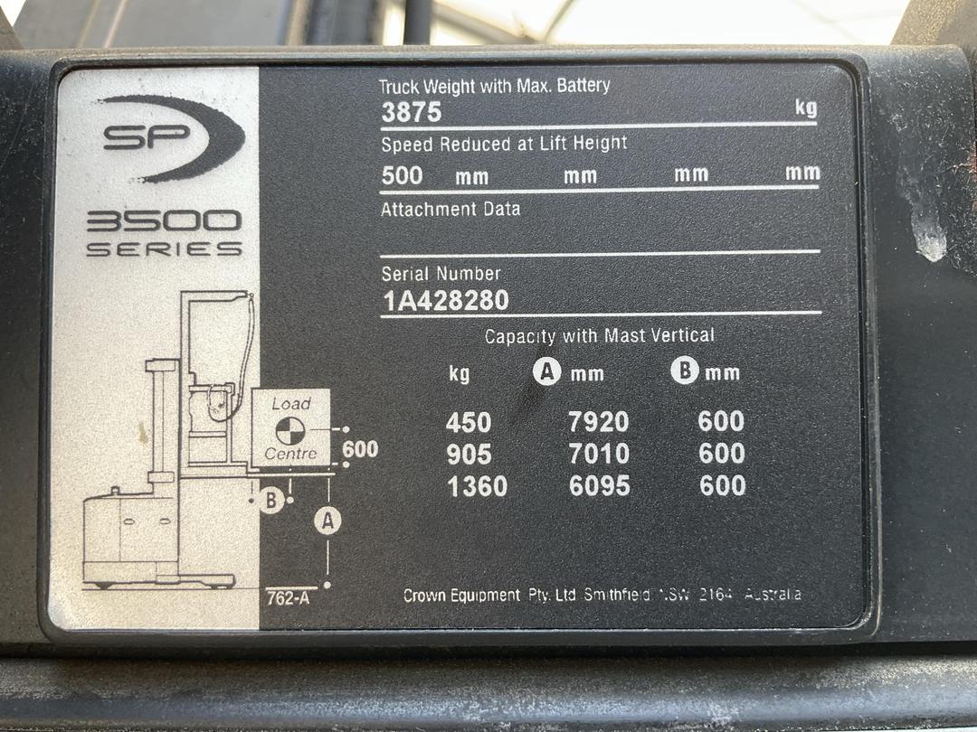 Photo '24' of Crown SP3520-30TT312 H Other Machine
