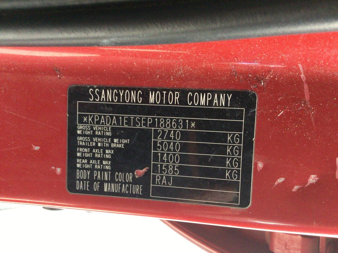 Photo '17' of Ssangyong Actyon Sport Wkmte 4WD M