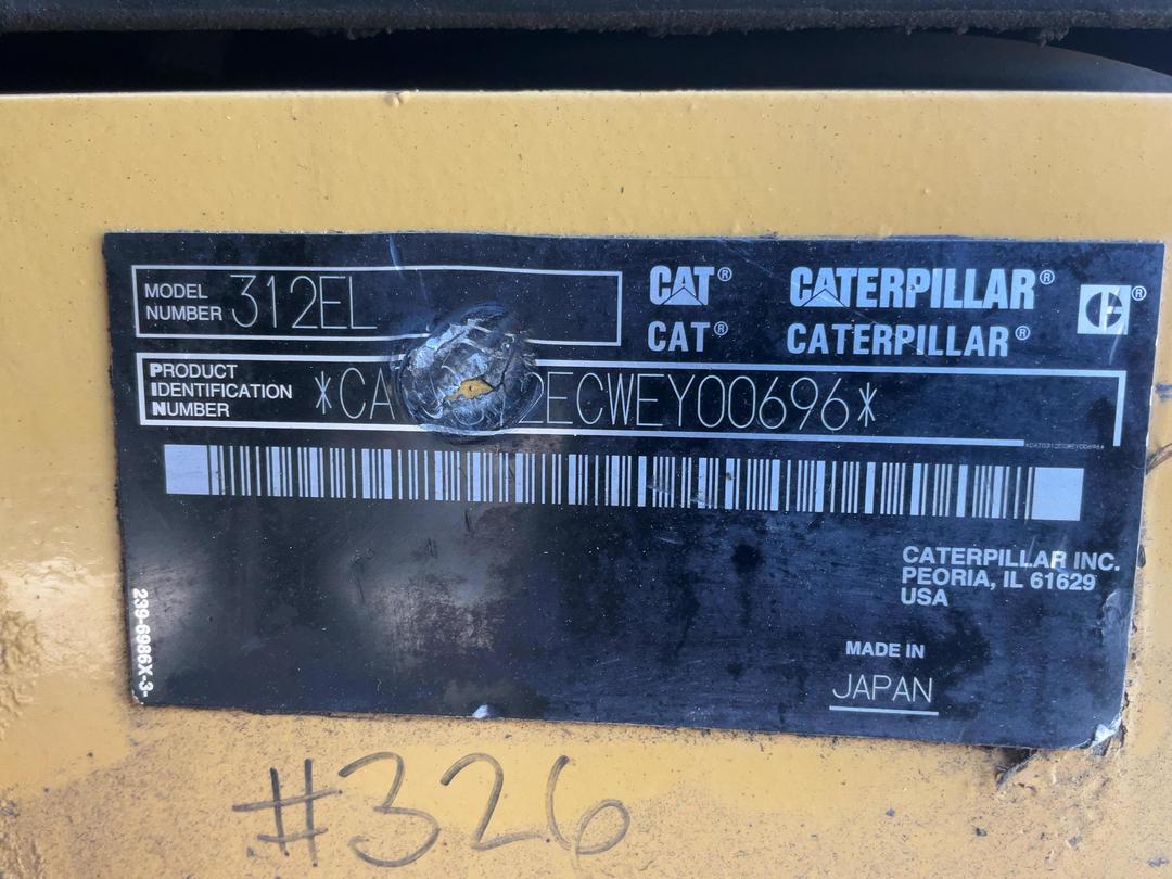 Photo '40' of Caterpillar 312E Excavator