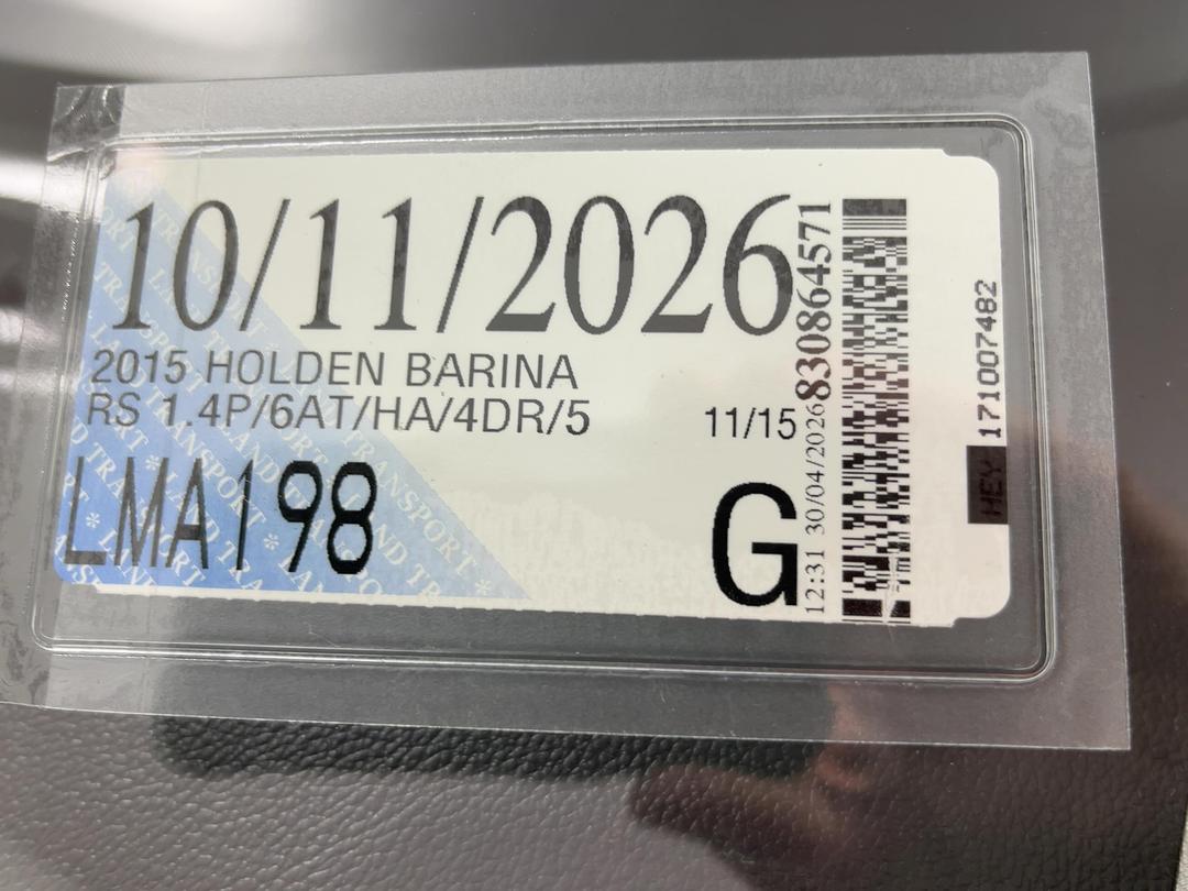 Photo '24' of Holden Barina