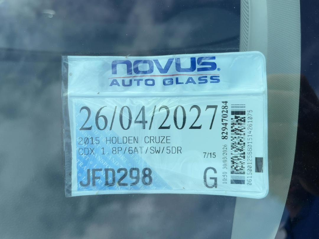 Photo '26' of Holden Cruze CDX Photo '26' of Holden Cruze CDX