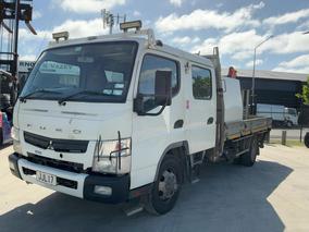 Photo '9' of Mitsubishi Fuso Canter FEW75G1 EURO 5 Flat Deck Crane
