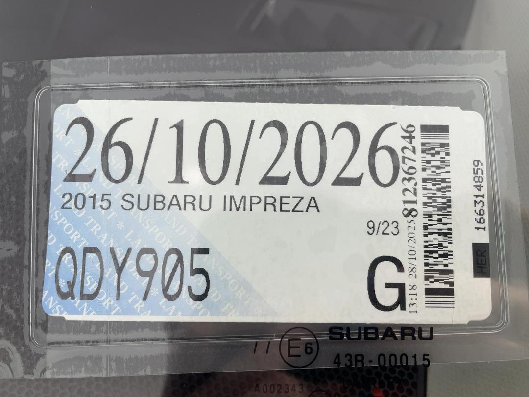 Photo '27' of Subaru Impreza