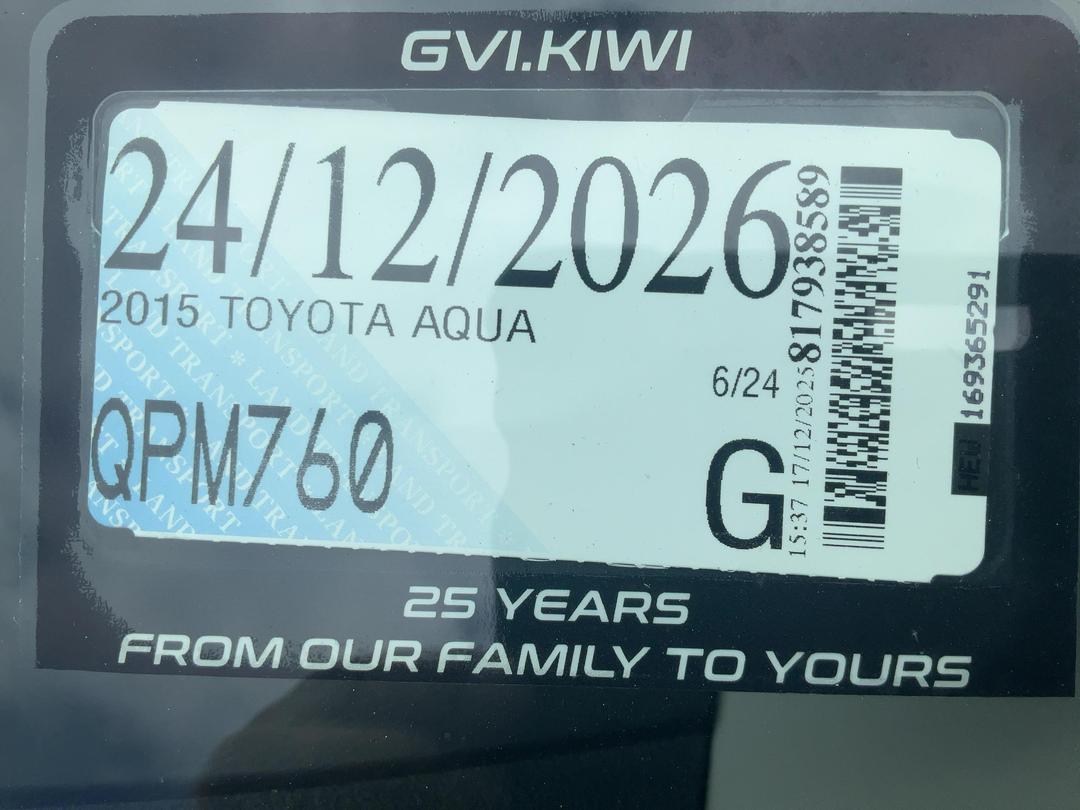 Photo '19' of Toyota Aqua Photo '19' of Toyota Aqua