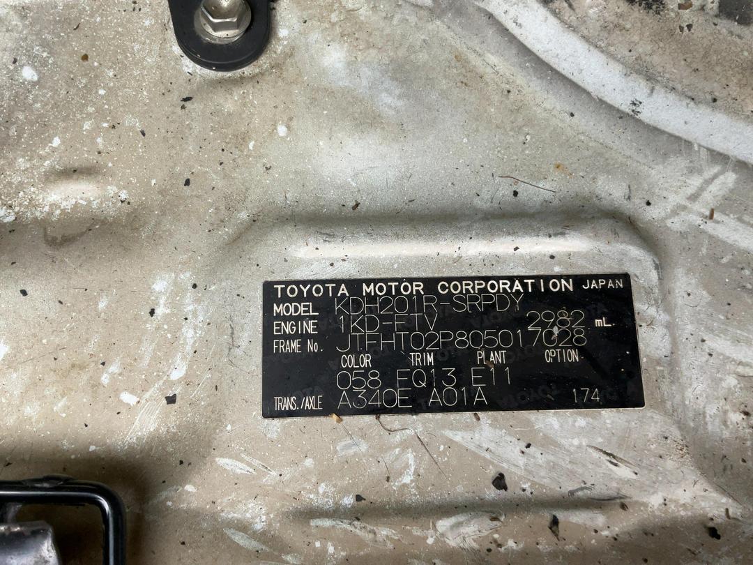 Photo '25' of Toyota Hiace ZL TD Photo '25' of Toyota Hiace ZL TD