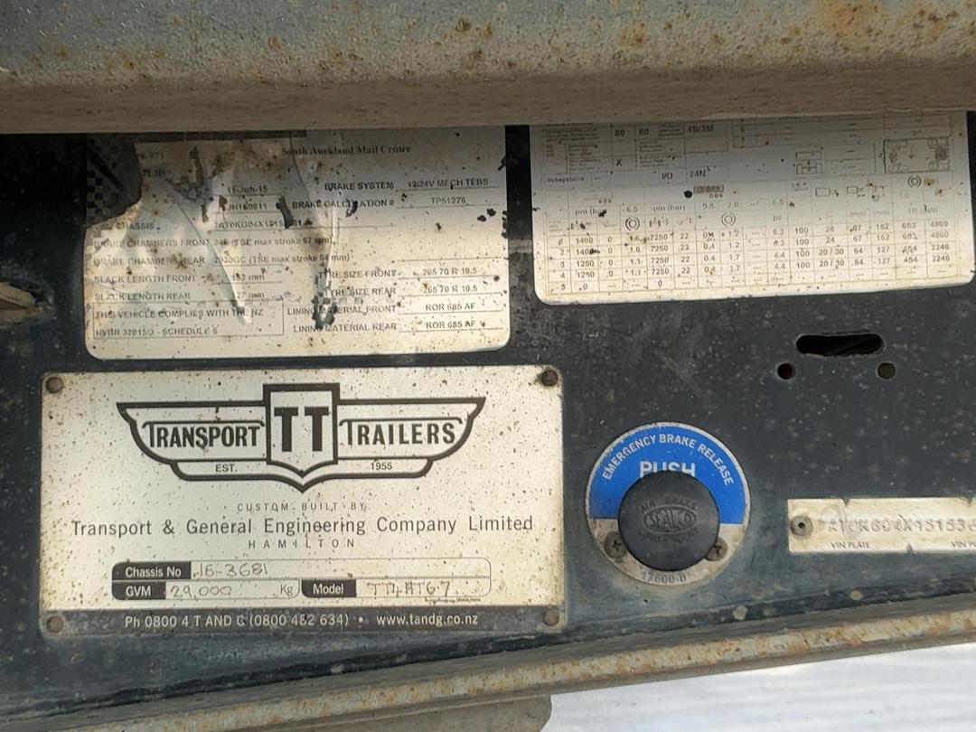 Photo '43' of TRANSPORT TRAILERS 4A TIPPING TUB TRAILER Tipper Trailer