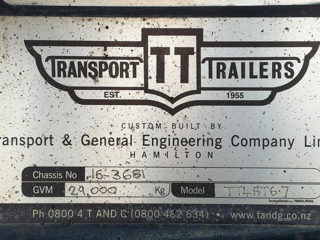 Photo '44' of TRANSPORT TRAILERS 4A TIPPING TUB TRAILER Tipper Trailer