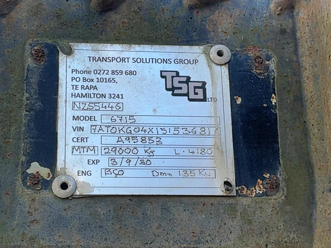 Photo '47' of TRANSPORT TRAILERS 4A TIPPING TUB TRAILER Tipper Trailer