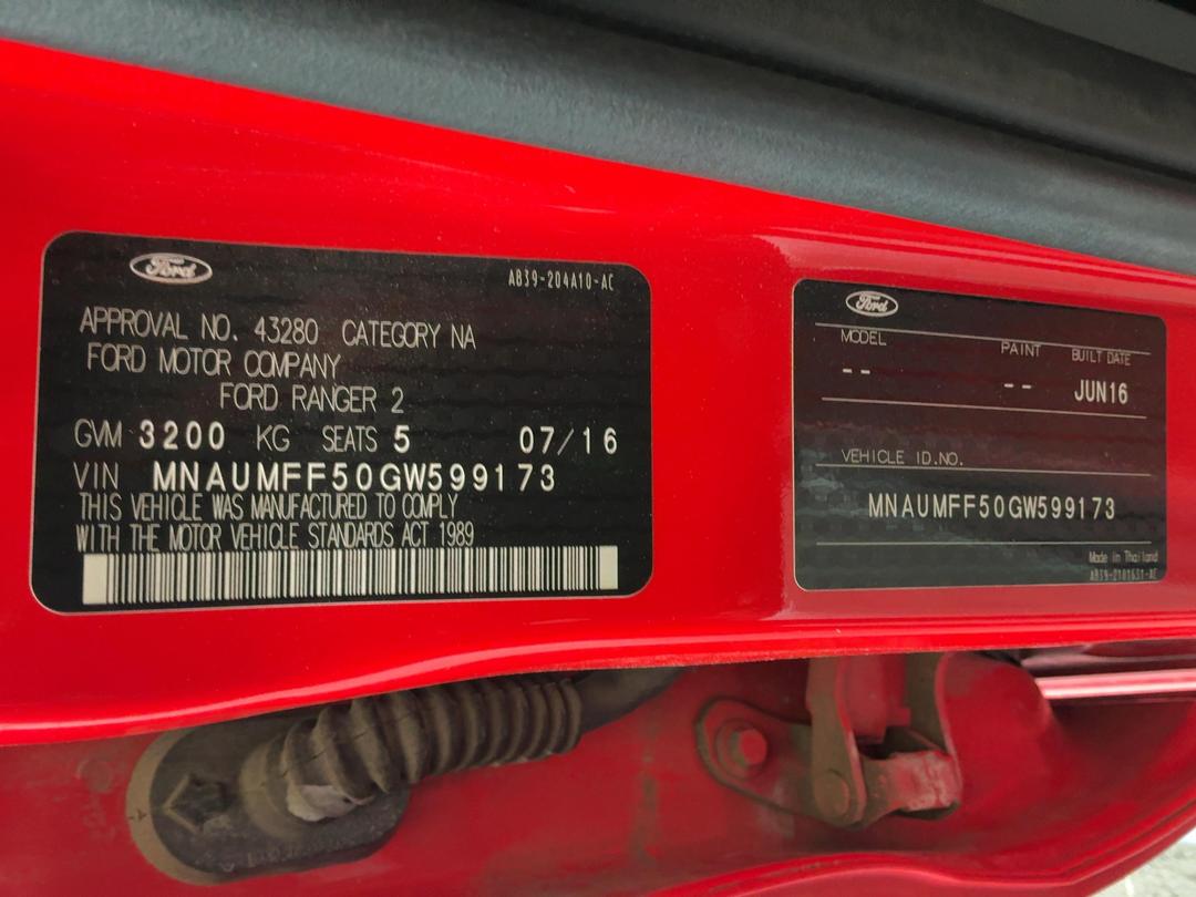 Photo '11' of Ford Ranger XLT Double CAB W/S A Photo '11' of Ford Ranger XLT Double CAB W/S A