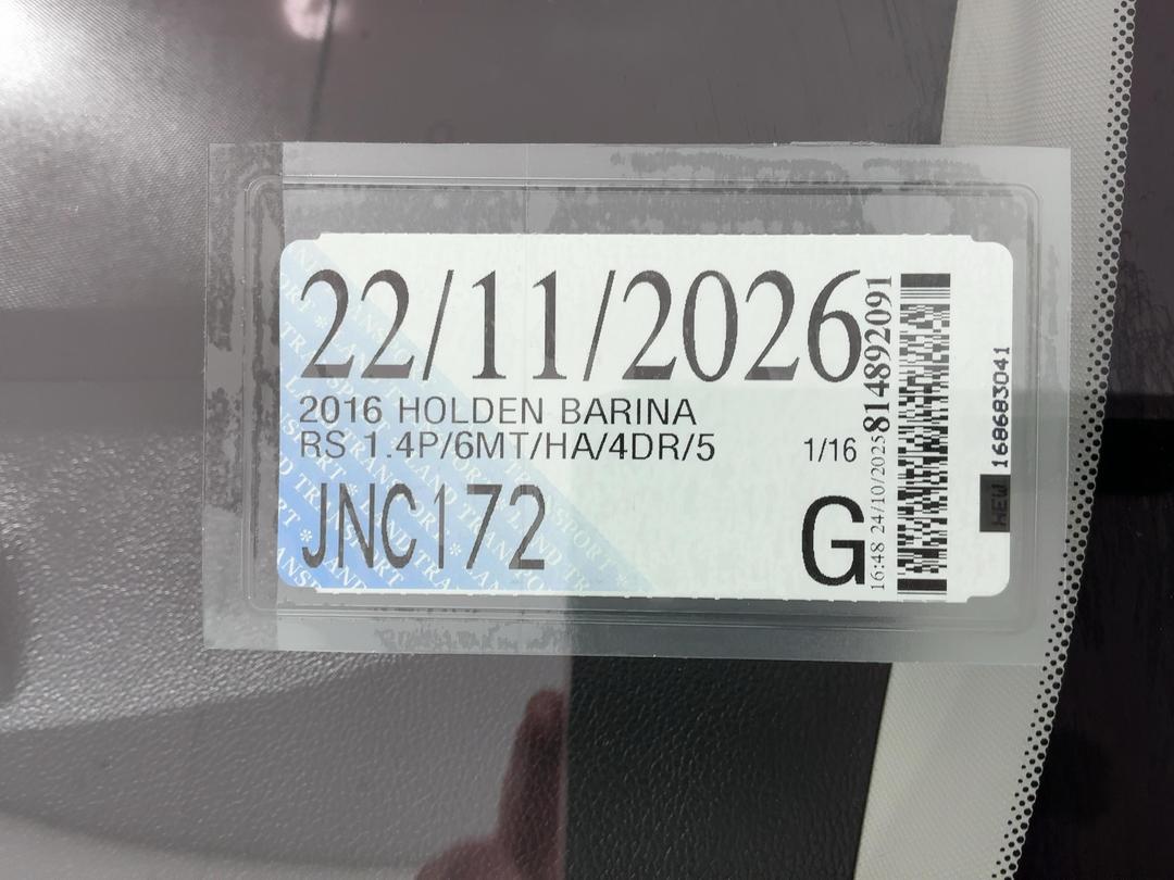 Photo '28' of Holden Barina