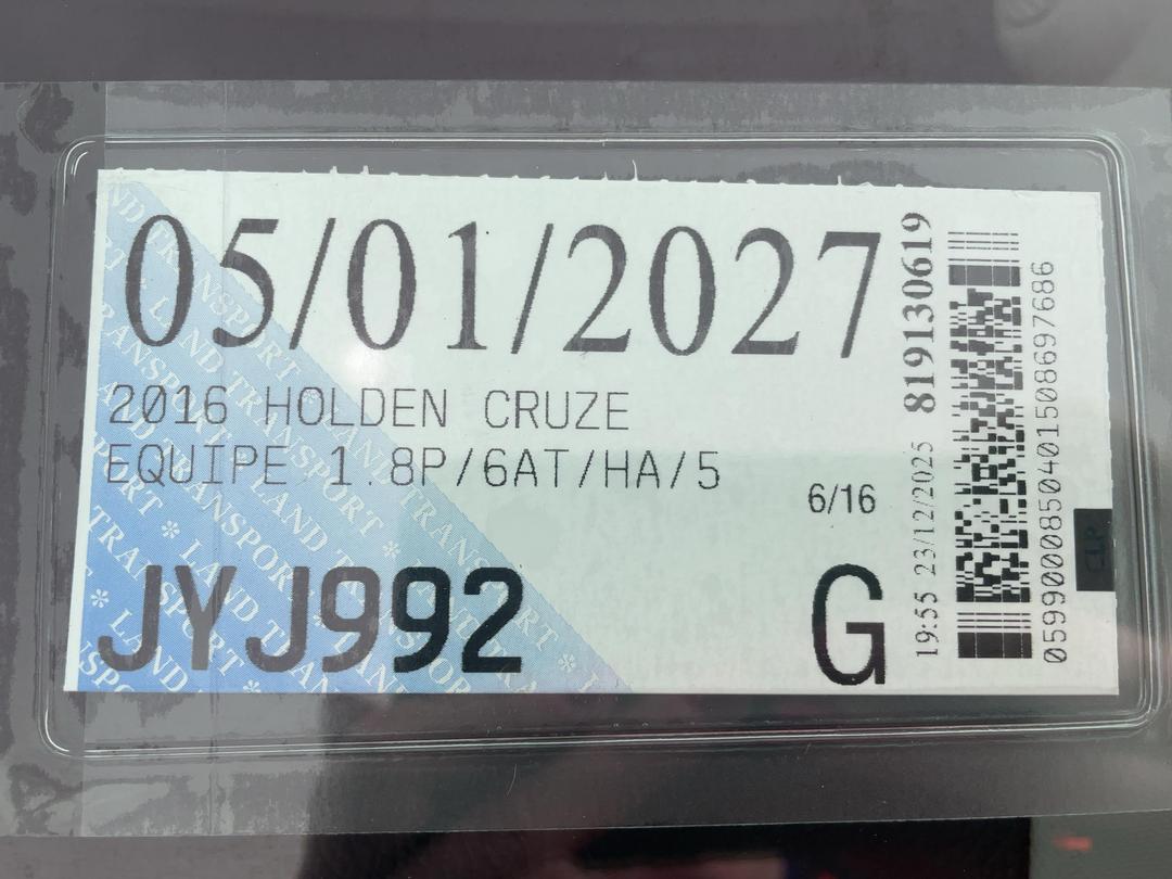 Photo '26' of Holden Cruze