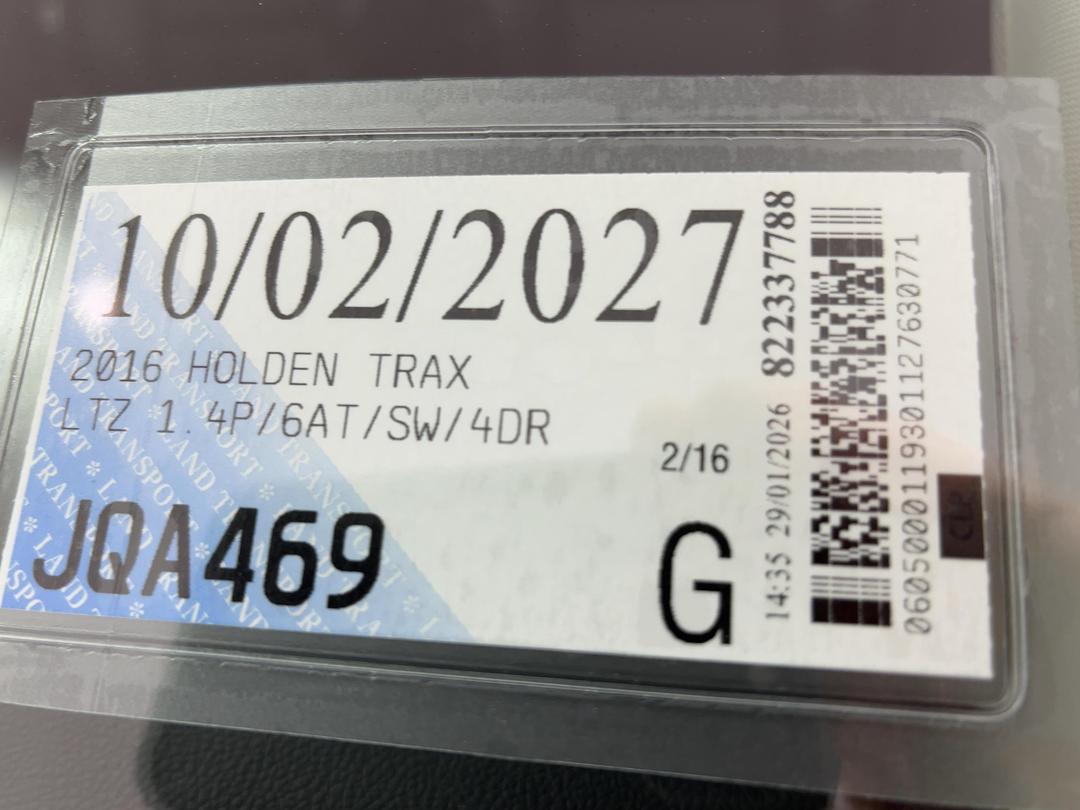 Photo '24' of Holden Trax