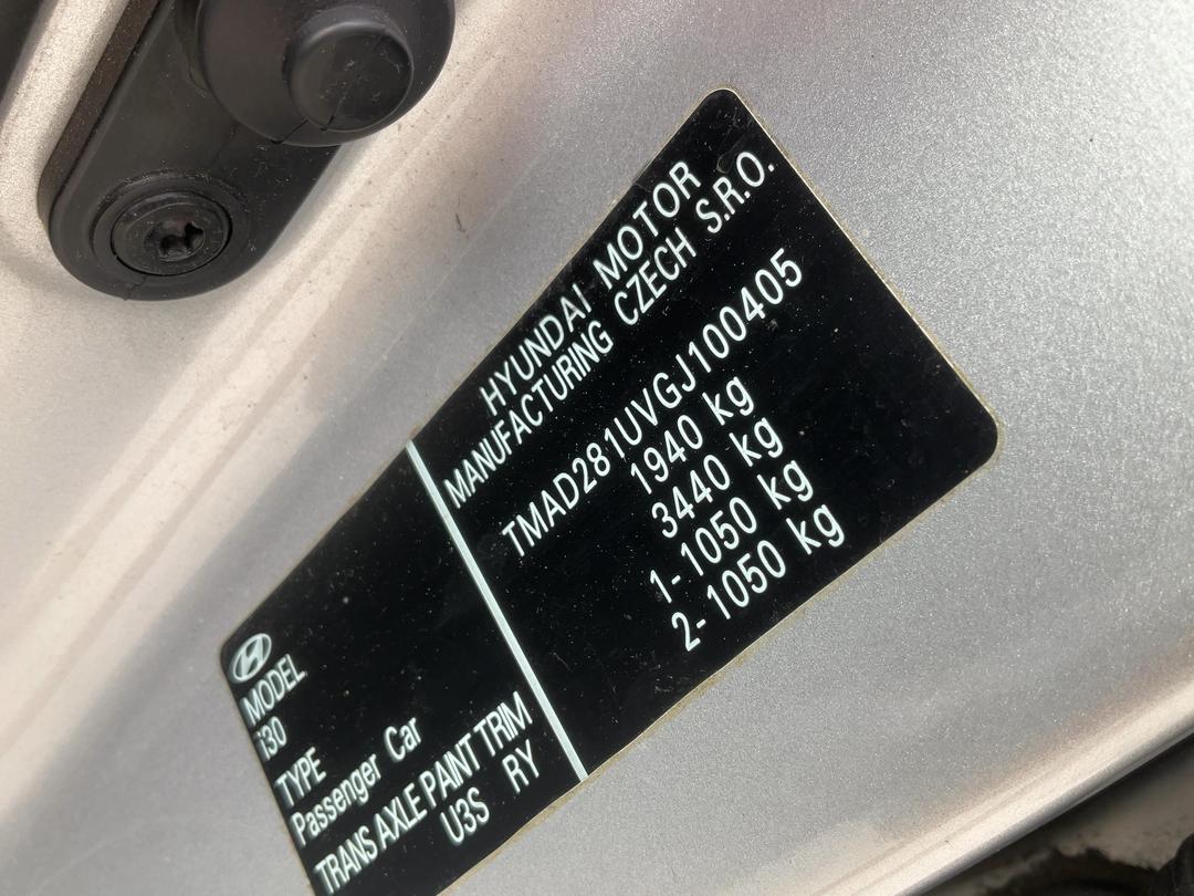 Photo '22' of Hyundai I30 GDE Wagon Crdi DCT Photo '22' of Hyundai I30 GDE Wagon Crdi DCT