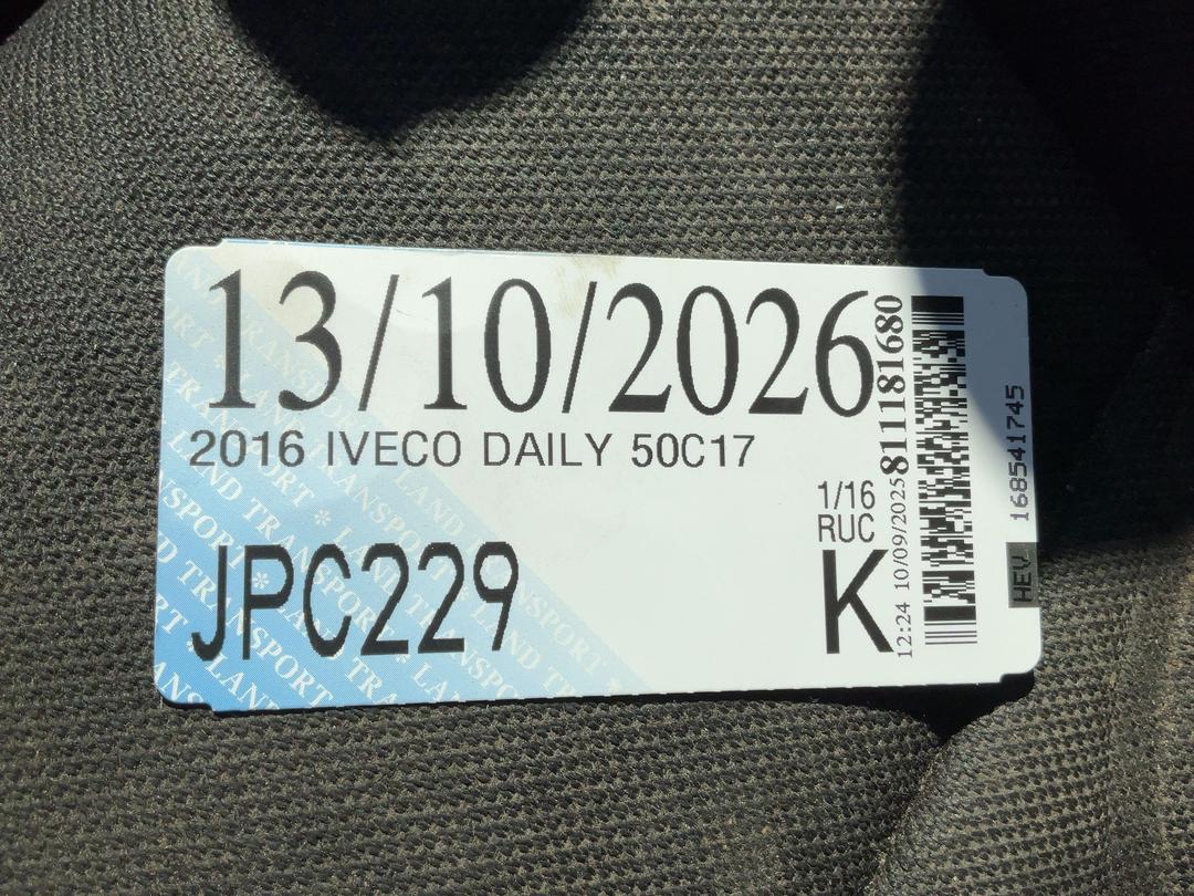 Photo '20' of Iveco Daily 50C17 Van