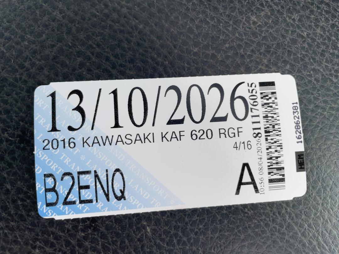 Photo '25' of Kawasaki KAF 620 RGF