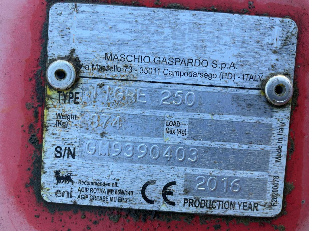 Photo '7' of Maschio Tigre 250 Mulcher