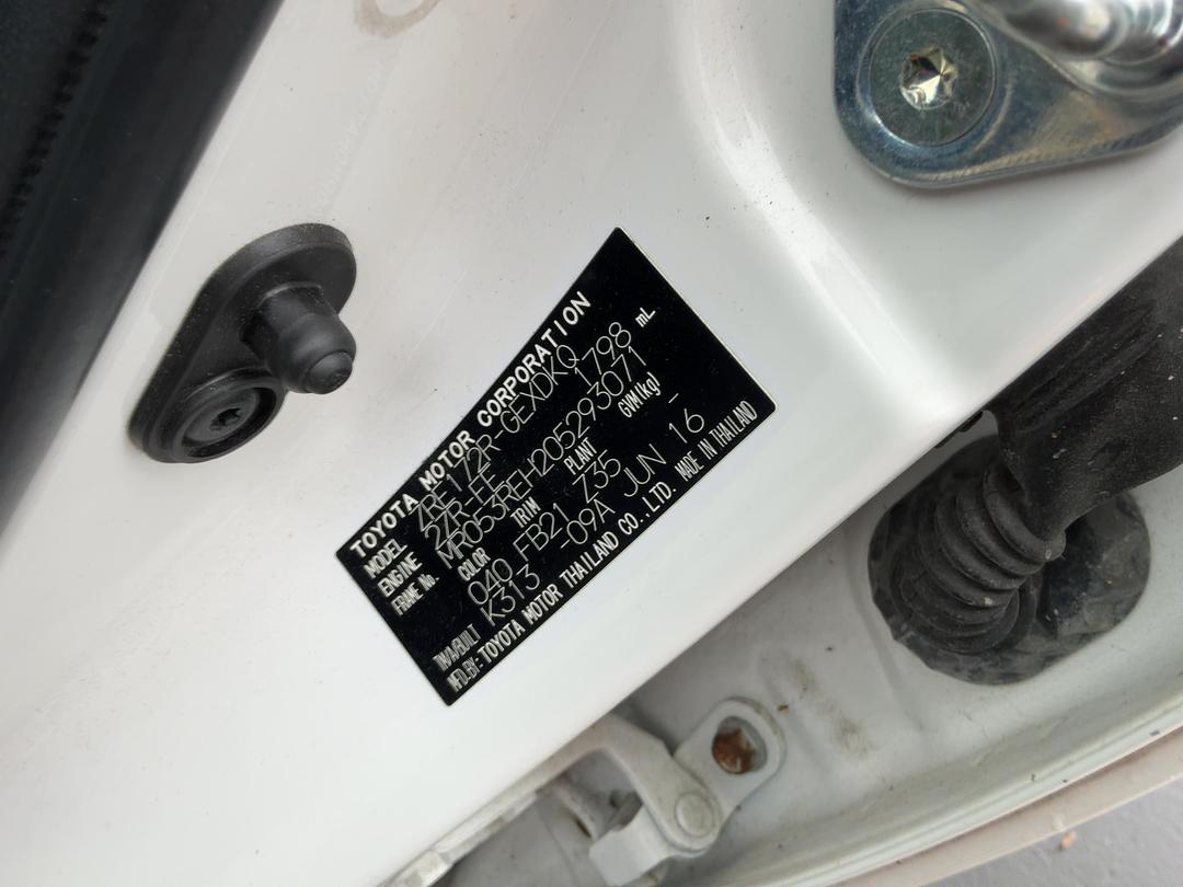 Photo '17' of Toyota Corolla GX Photo '17' of Toyota Corolla GX