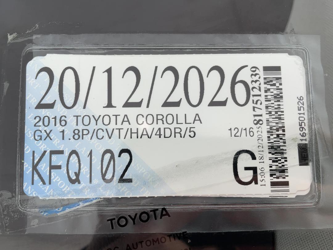 Photo '29' of Toyota Corolla