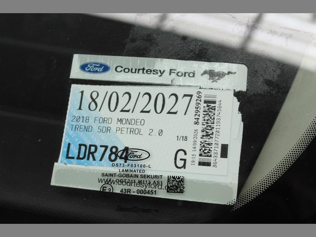 Photo '7' of Ford Mondeo Trend 5DR Petrol Photo '7' of Ford Mondeo Trend 5DR Petrol