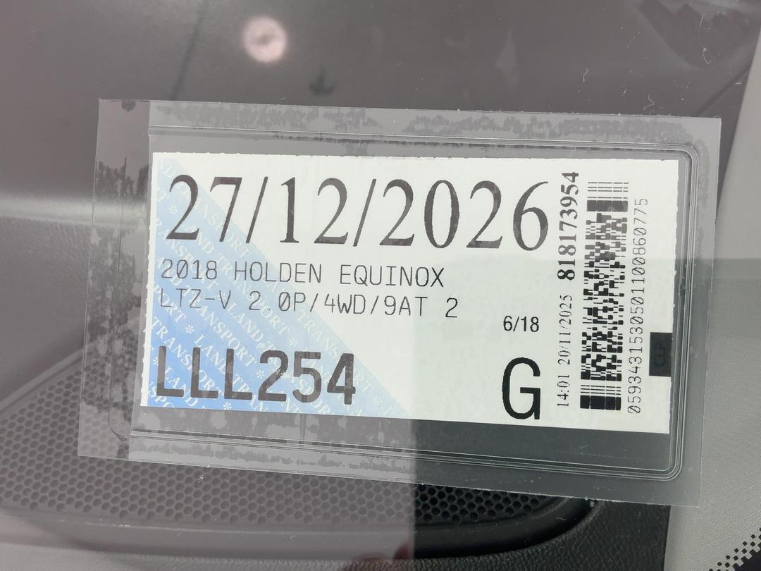 Photo '27' of Holden Equinox