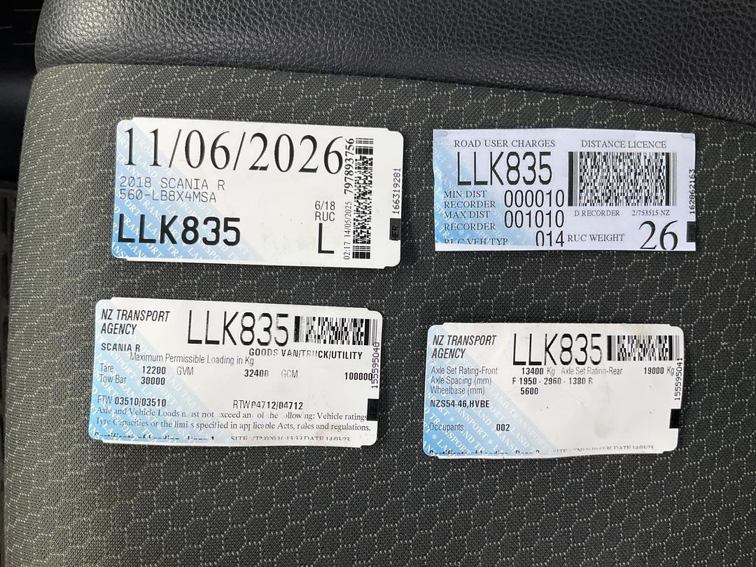 Photo '29' of SCANIA R560 V8 Cab Chassis