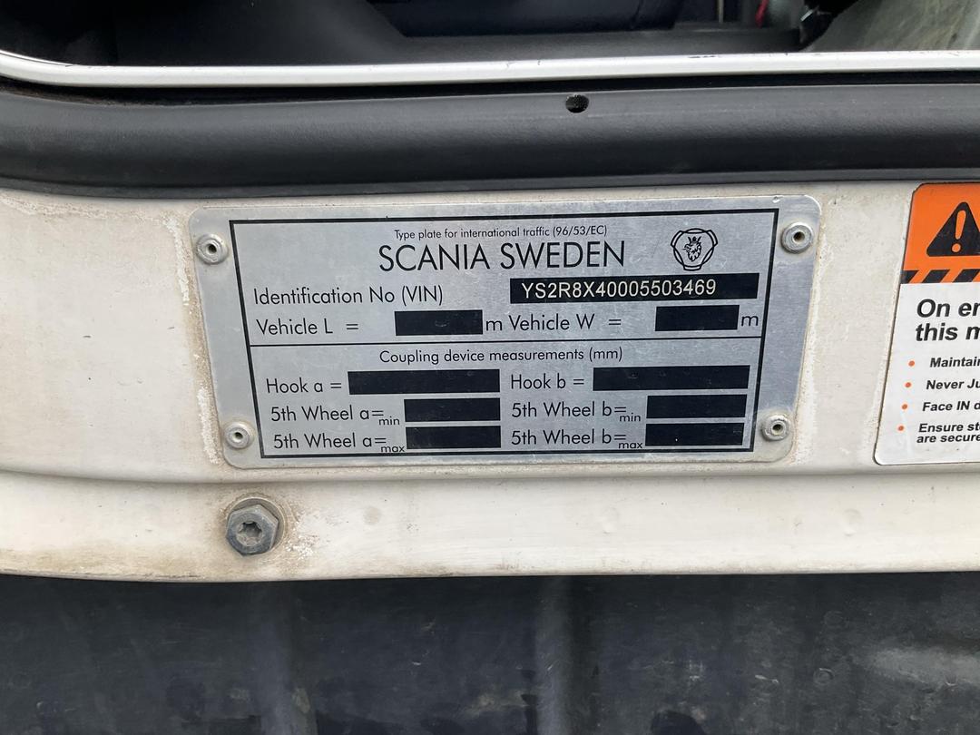 Photo '29' of SCANIA R560 V8 Cab Chassis