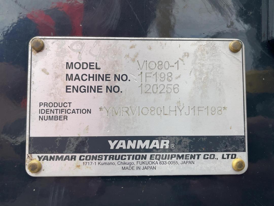 Photo '51' of Yanmar ViO80 Excavator