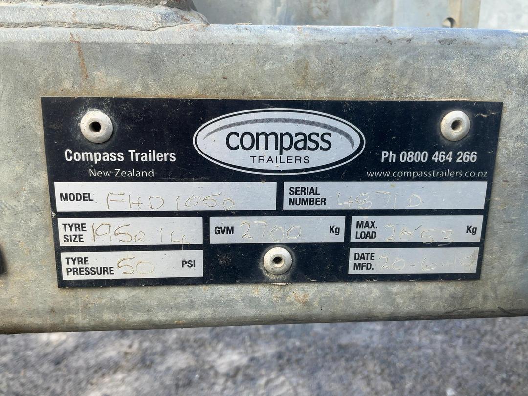 Photo '31' of COMPASS FHD105 Plant Trailer - Tandem