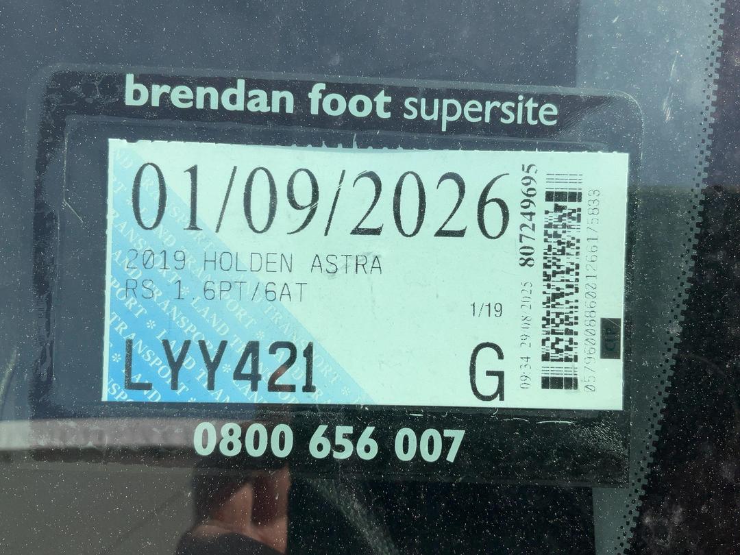 Photo '22' of Holden Astra RS Photo '22' of Holden Astra RS
