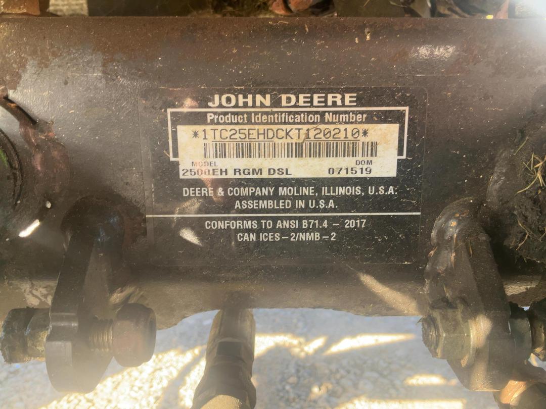 Photo '30' of John Deere 2500EH RGM DSL Mower