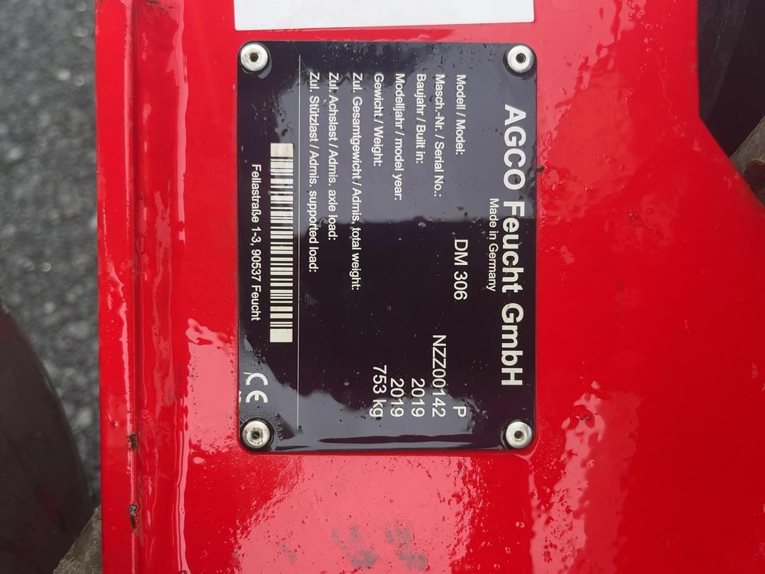 Photo '10' of Massey Ferguson DM 306 Mower