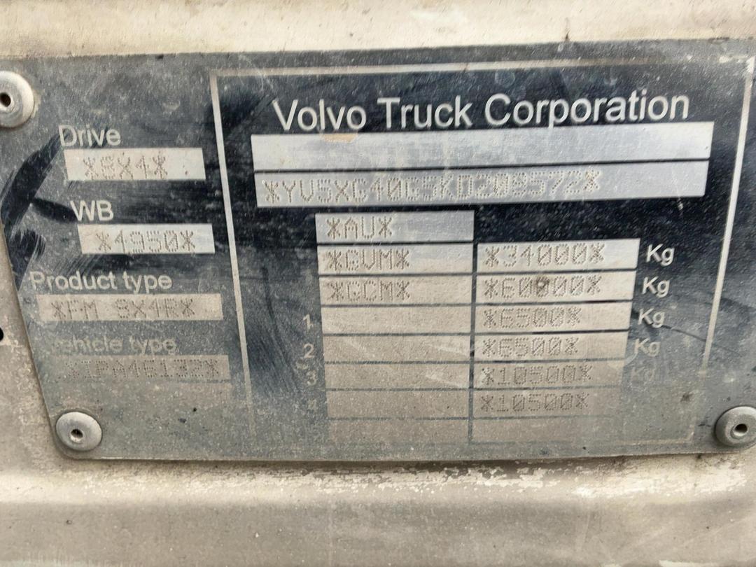 Photo '47' of Volvo FM540 Cab Chassis