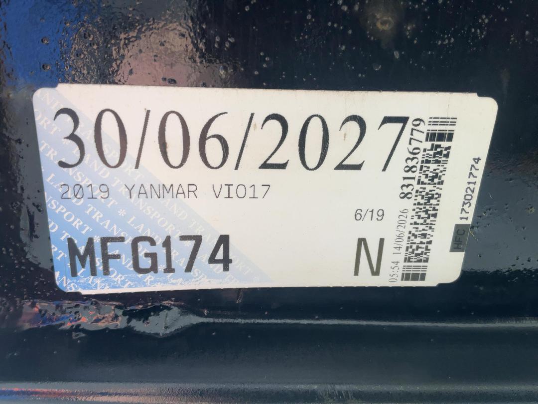 Photo '33' of Yanmar VIO17 Excavator