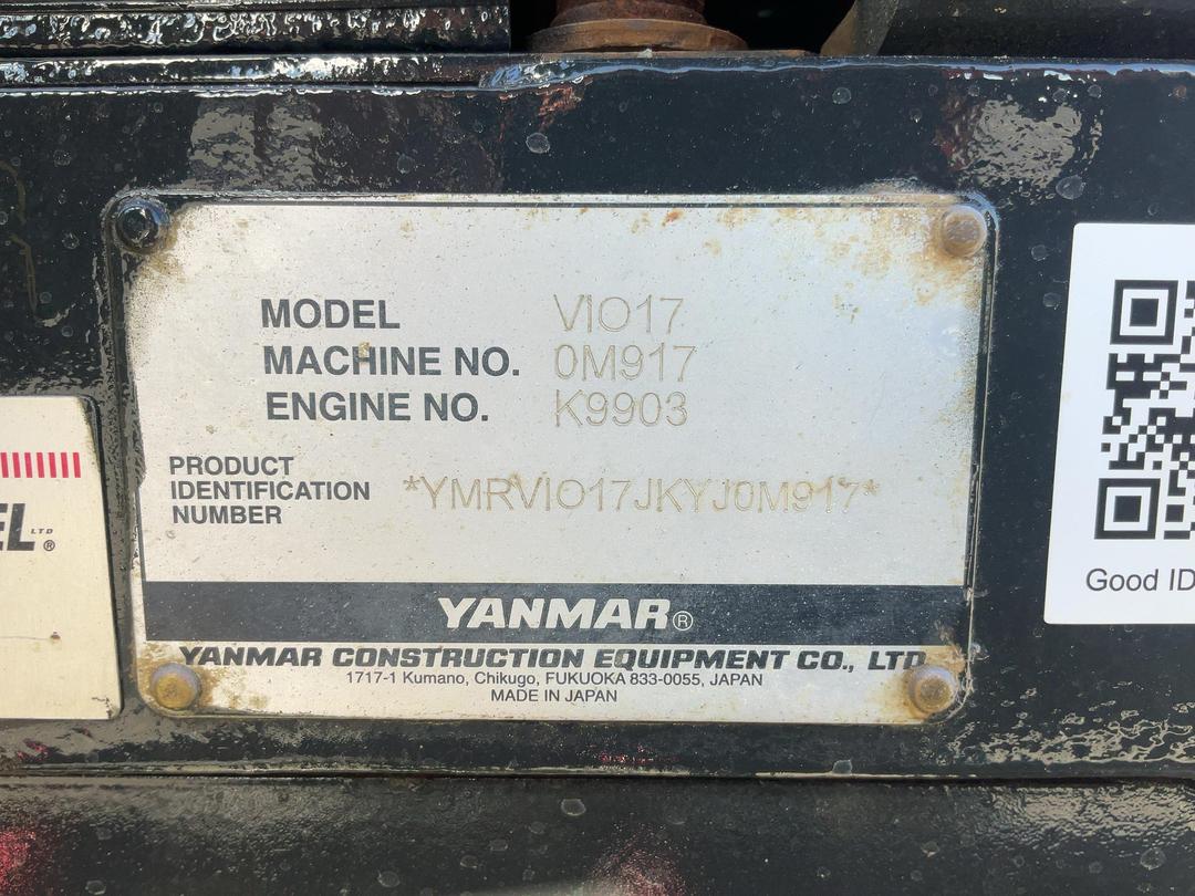 Photo '32' of Yanmar VIO17 Excavator