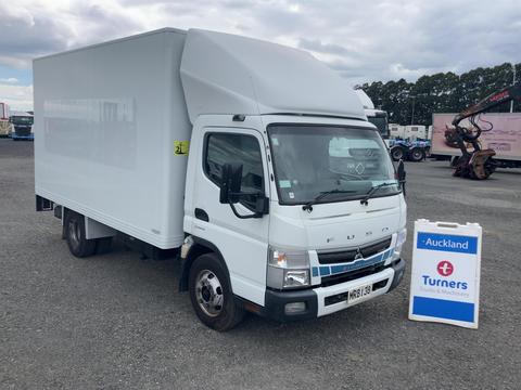 Image of 2020 Fuso CANTER 616 - HYBRID FEB74ER3SFAC(D) Curtain/Solid