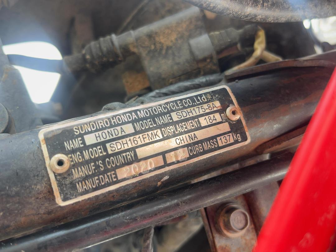 Photo '9' of Honda XR190 Photo '9' of Honda XR190