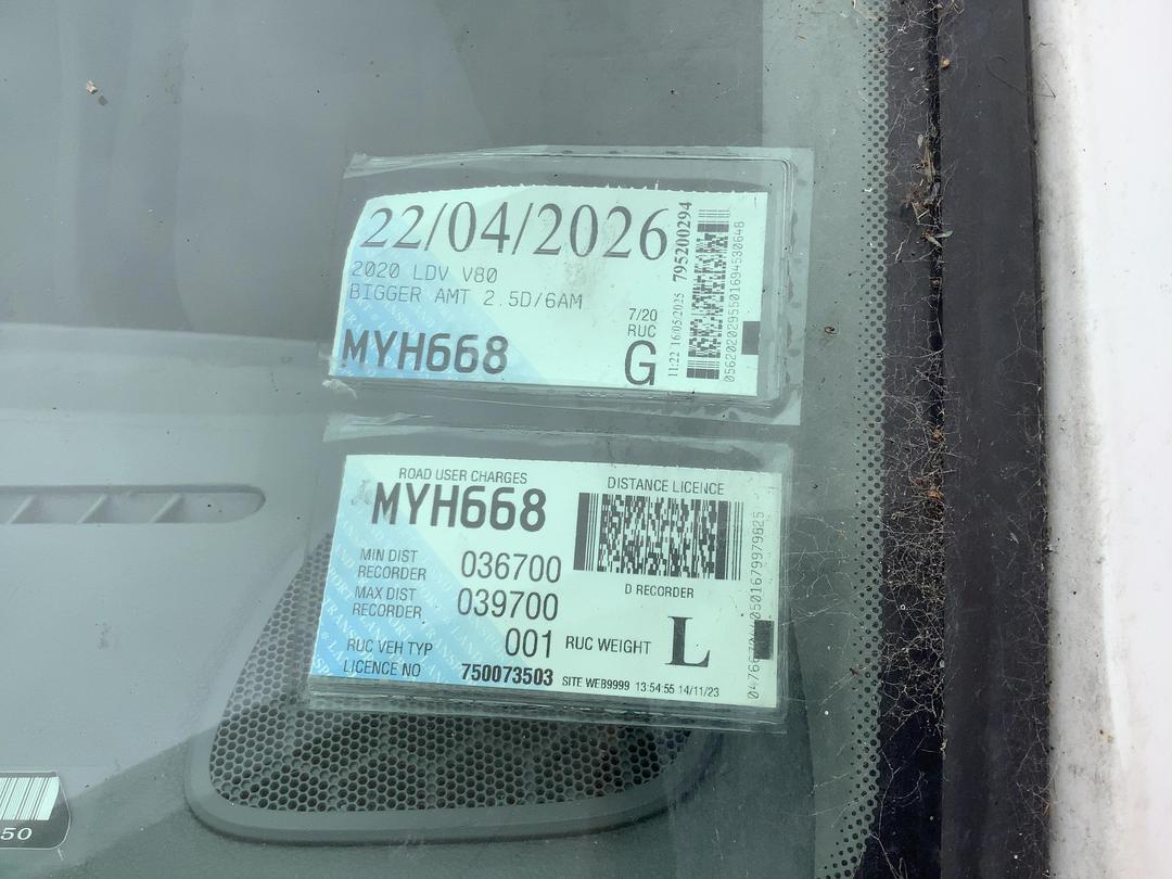 Photo '9' of LDV V80 Bigger AMT